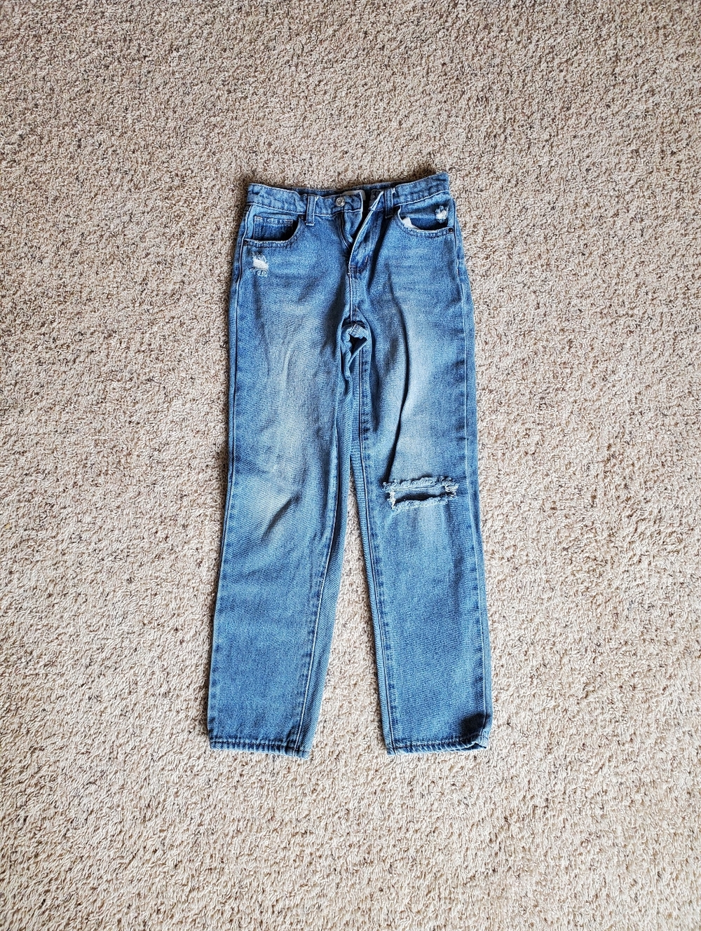 Girls RSQ Light Blue Distressed Denim Jeans